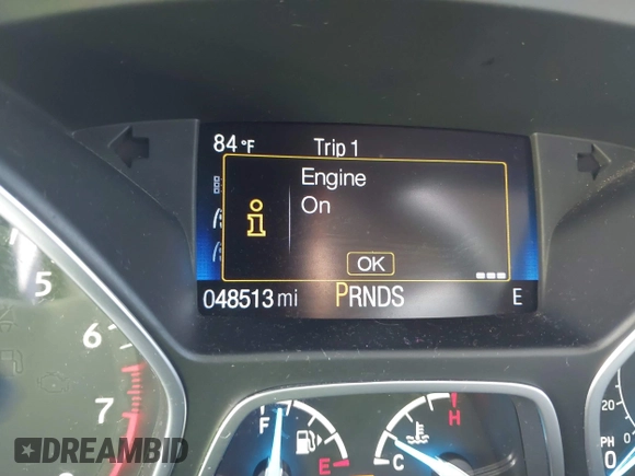 2017 Ford Escape S with VIN 1FMCU0F75HUB42950, listed as a IAAI auction lot 41830024 with 48,513 mi miles. Bid and sale history available at carsss.com. Image 15.