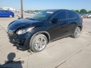 2022 Honda HR-V LX with VIN 3CZRU6H35NM702035, listed as a Copart auction lot 52125695 with 0 mi miles and Salvage Title. Bid and sale history available at carsss.com. Image 1.