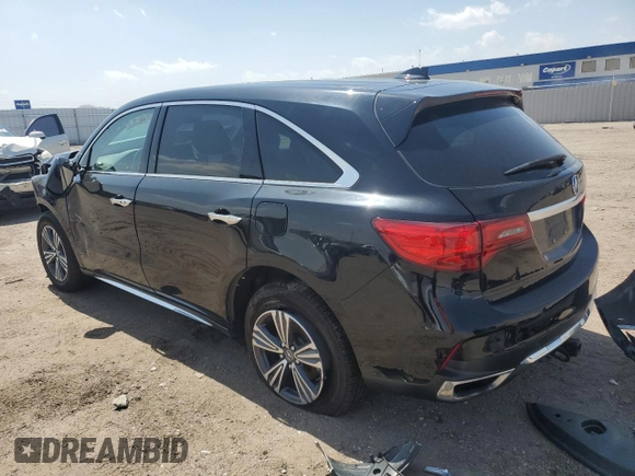 2017 Acura MDX with VIN 5FRYD4H3XHB020667, listed as a Copart auction lot 54732075 with 91,978 mi miles and Salvage title. Bid and sale history available at DreamBid. Image 2.