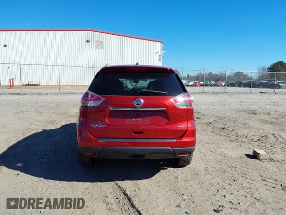 2015 Nissan Rogue SL with VIN 5N1AT2MTXFC927747, listed as a IAAI auction lot 41336830 with 82,098 mi miles. Bid and sale history available at carsss.com. Image 16.