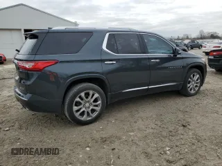 2018 Chevrolet Traverse Premier z VIN 1GNERKKW8JJ150305, wystawiony jako Copart lot #51437915 z przebiegiem 153 751 mil mil oraz Nie do naprawy • Non repairable. Historia ofert i sprzedaży dostępna na DreamBid. Obrazek 3.