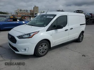 2022 Ford Transit Connect XLT с VIN NM0LS7T20N1542369, выставлен на аукционе Copart как лот 54388415 с пробегом 27 737 миль миль и Списание • Salvage title. История ставок и продаж доступна на DreamBid. Изображение 1.