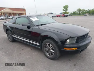 2008 Ford Mustang Deluxe with VIN 1ZVHT80N785208683, listed as a IAAI auction lot 42120817 with 144,300 mi miles. Bid and sale history available at carsss.com. Image 1.