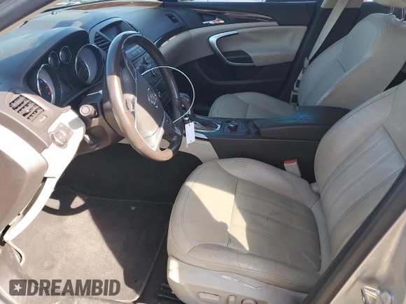 2011 Buick Regal CXL RL6 with VIN W04GU5GC3B1024851, listed as a Copart auction lot 54189555 with 187,911 mi miles and Clean title. Bid and sale history available at DreamBid. Image 7.
