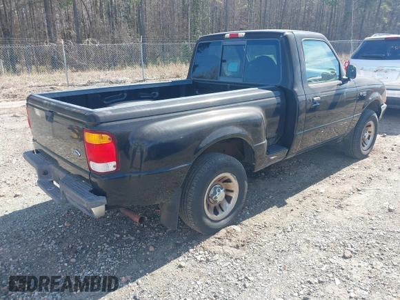 1999 Ford Ranger XL with VIN 1FTYR10C1XTA97856, listed as a IAAI auction lot 41505830 with 126,950 mi miles. Bid and sale history available at carsss.com. Image 4.