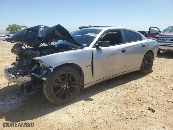 2018 Dodge Charger R/T with VIN 2C3CDXCT0JH157772, listed as a Copart auction lot 52304804 with 16,333 mi miles and Salvage Title. Bid and sale history available at carsss.com. Image 1.