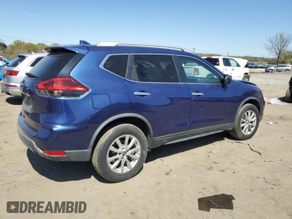 2017 Nissan Rogue S with VIN KNMAT2MV9HP581322, listed as a Copart auction lot 53615945 with 106,967 mi miles and Salvage Title. Bid and sale history available at DreamBid. Image 3.
