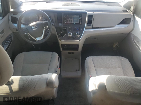 2018 Toyota Sienna L with VIN 5TDZZ3DC4JS925902, listed as a Copart auction lot 85373474 with 109,250 mi miles and Salvage Title. Bid and sale history available at DreamBid. Image 8.