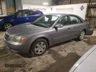 2007 Hyundai Sonata GLS with VIN 5NPET46C47H232135, listed as a Copart auction lot 47107885 with 146,779 mi miles and Salvage Title. Bid and sale history available at DreamBid. Image 1.