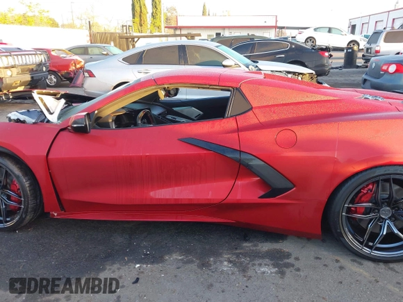 2022 Chevrolet Corvette 3LT with VIN 1G1YC3D47N5114329, listed as a IAAI auction lot 41495894 with 1 mi miles. Bid and sale history available at carsss.com. Image 13.