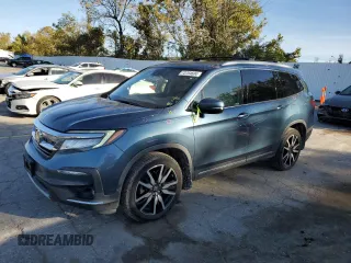 2019 Honda Pilot Touring 7-Passenger with VIN 5FNYF6H62KB005413, listed as a Copart auction lot 73784604 with 123,854 mi miles and Salvage Title. Bid and sale history available at carsss.com. Image 1.