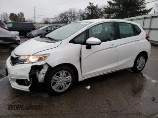 2019 Honda Fit LX z VIN 3HGGK5H49KM710500, wystawiony jako Copart lot #81694794 z przebiegiem 238 309 mil mil oraz Szkoda całkowita • Salvage title. Historia ofert i sprzedaży dostępna na DreamBid. Obrazek 1.