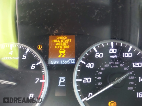 2014 Acura ILX with VIN 19VDE1F34EE000679, listed as a IAAI auction lot 41799014 with 136,514 mi miles. Bid and sale history available at carsss.com. Image 7.