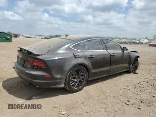 2016 Audi A7 Premium Plus with VIN WAUWGAFC0GN079578, listed as a Copart auction lot 56789055 with Not provided miles and Salvage title. Bid and sale history available at DreamBid. Image 3.