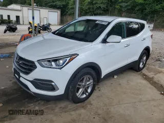 2018 Hyundai Santa Fe 2.4L with VIN 5NMZT3LB7JH054992, listed as a Copart auction lot 64580115 with 162,406 mi miles and Clean title. Bid and sale history available at DreamBid. Image 1.