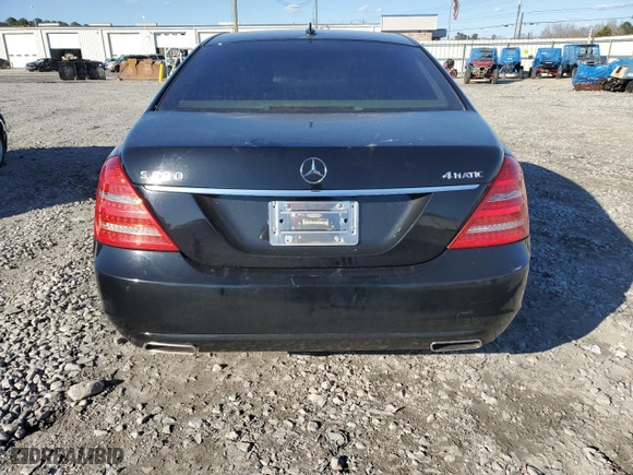 2010 Mercedes-Benz S-Class S 550 with VIN WDDNG8GB1AA336362, listed as a Copart auction lot 41800755 with 129,841 mi miles and Salvage Title. Bid and sale history available at carsss.com. Image 6.