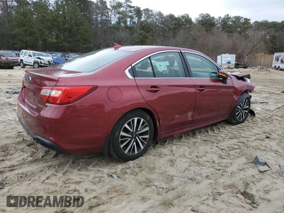 2019 Subaru Legacy Premium with VIN 4S3BNAF66K3021562, listed as a Copart auction lot 44026315 with 70,001 mi miles and Salvage Title. Bid and sale history available at carsss.com. Image 3.