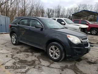 2014 Chevrolet Equinox LS with VIN 2GNFLEEK0E6349481, listed as a Copart auction lot 45725425 with 151,513 mi miles and Salvage Title. Bid and sale history available at DreamBid. Image 4.