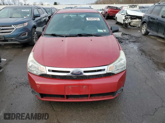 2010 Ford Focus SE with VIN 1FAHP3FN5AW129116, listed as a Copart auction lot 84549794 with 99,120 mi miles and Clean Title. Bid and sale history available at carsss.com. Image 5.