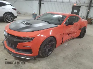 2019 Chevrolet Camaro 1SS with VIN 1G1FE1R71K0151040, listed as a Copart auction lot 82477974 with 71,540 mi miles and Salvage Title. Bid and sale history available at carsss.com. Image 1.