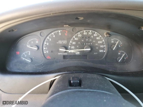 1995 Ford Ranger Splash with VIN 1FTCR10A6SPA57427, listed as a Copart auction lot 69731613 with 222,655 mi miles and Salvage Title. Bid and sale history available at carsss.com. Image 9.