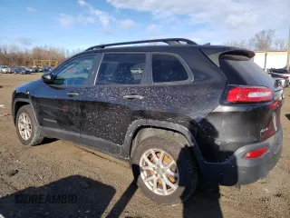 2016 Jeep Cherokee Altitude with VIN 1C4PJMAB9GW199835, listed as a Copart auction lot 87024904 with 128,429 mi miles and Salvage title. Bid and sale history available at DreamBid. Image 2.