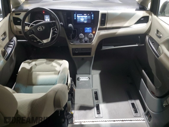 2015 Toyota Sienna LE AAS with VIN 5TDKK3DCXFS636844, listed as a Copart auction lot 49820455 with 12,964 mi miles and Salvage Title. Bid and sale history available at carsss.com. Image 8.