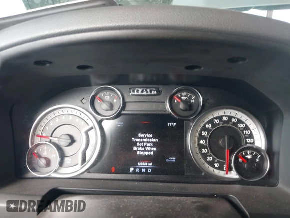 2017 Ram 1500 Big Horn with VIN 1C6RR6LT3HS582981, listed as a IAAI auction lot 41682102 with 125,538 mi miles and . Bid and sale history available at DreamBid. Image 7.