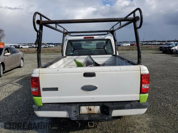 2010 Ford Ranger XLT with VIN 1FTKR4EE8APA06745, listed as a Copart auction lot 40341874 with 358,703 mi miles and Salvage Title. Bid and sale history available at carsss.com. Image 6.
