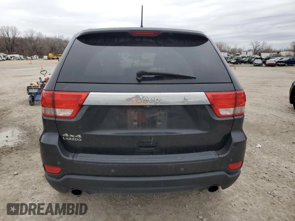 2012 Jeep Grand Cherokee Laredo with VIN 1C4RJFAT8CC139618, listed as a Copart auction lot 85667394 with 0 mi miles and Salvage Title. Bid and sale history available at carsss.com. Image 6.