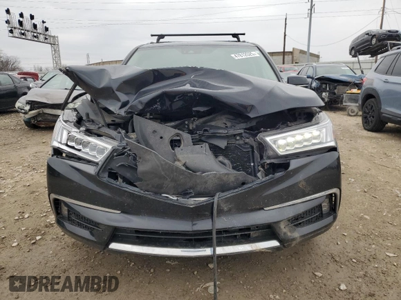 2017 Acura MDX w/Advance Pkg with VIN 5FRYD4H80HB023220, listed as a Copart auction lot 47812525 with 143,169 mi miles and Salvage Title. Bid and sale history available at carsss.com. Image 5.
