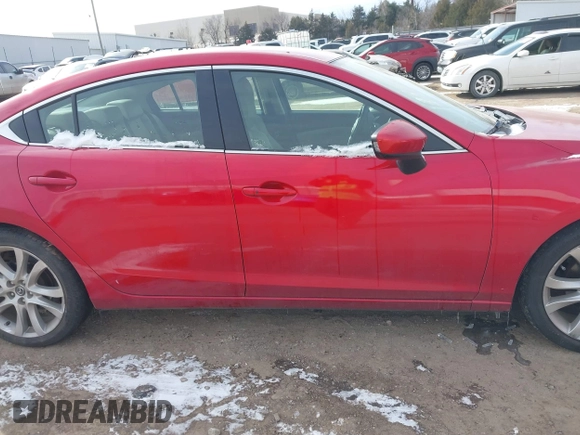 2015 Mazda 6 i Touring with VIN JM1GJ1V56F1193943, listed as a IAAI auction lot 41539900 with 144,111 mi miles and . Bid and sale history available at carsss.com. Image 13.