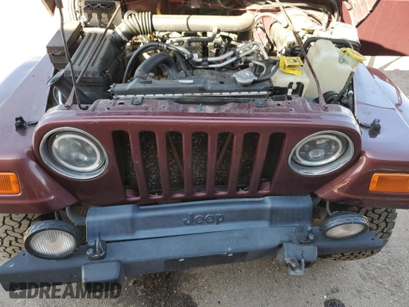 2002 Jeep Wrangler Sahara with VIN 1J4FA59S92P708647, listed as a Copart auction lot 74851654 with 131,794 mi miles and Salvage Title. Bid and sale history available at carsss.com. Image 12.