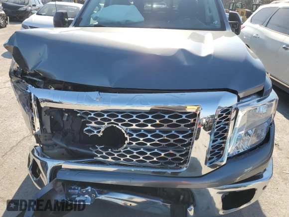 2019 Nissan Titan XD SL with VIN 1N6BA1F41KN511886, listed as a Copart auction lot 86123854 with 46,664 mi miles and Salvage Title. Bid and sale history available at carsss.com. Image 12.