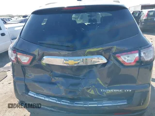 2016 Chevrolet Traverse LTZ z VIN 1GNKRJKD1GJ301277, wystawiony jako IAAI lot #41884629 z przebiegiem 106 338 mil mil oraz . Historia ofert i sprzedaży dostępna na DreamBid. Obrazek 16.