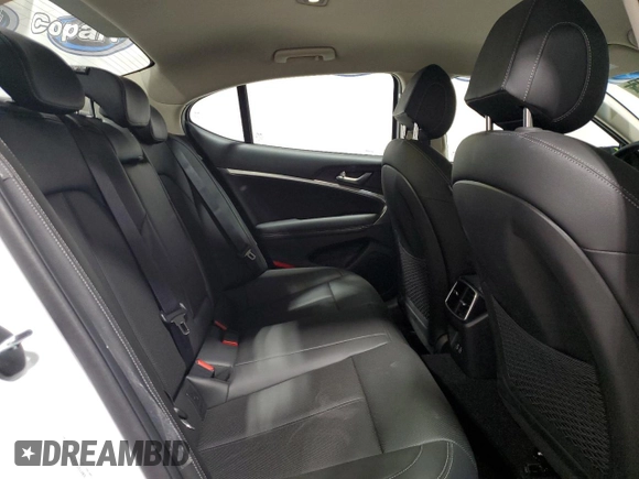 2025 Genesis G70 2.5T with VIN KMTG34SC8SU151203, listed as a Copart auction lot 87928775 with 4,203 mi miles and Clean Title. Bid and sale history available at DreamBid. Image 10.