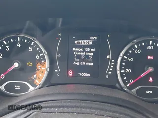 2015 Jeep Renegade Latitude with VIN ZACCJBBHXFPB81006, listed as a IAAI auction lot 41819915 with 74,000 mi miles. Bid and sale history available at carsss.com. Image 7.