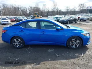 2022 Nissan Sentra SV with VIN 3N1AB8CV7NY307265, listed as a IAAI auction lot 41537717 with 67,647 mi miles. Bid and sale history available at carsss.com. Image 13.