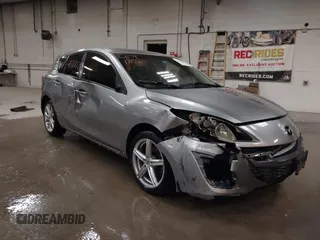 2011 Mazda 3 s Sport with VIN JM1BL1K50B1490872, listed as a IAAI auction lot 41711702 with 192,405 mi miles. Bid and sale history available at carsss.com. Image 1.