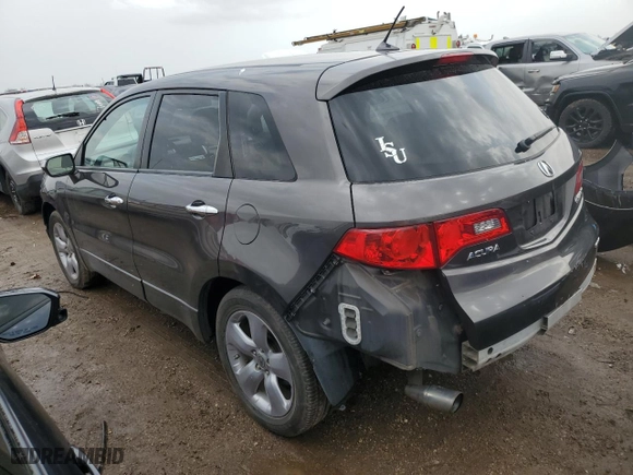 2009 Acura RDX Tech Pkg with VIN 5J8TB18579A005234, listed as a Copart auction lot 51547215 with 192,032 mi miles and Salvage Title. Bid and sale history available at carsss.com. Image 2.