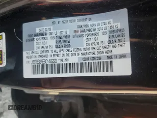 2008 Mazda CX-9 Grand Touring with VIN JM3TB38A580148220, listed as a Copart auction lot 51613295 with 177,113 mi miles and Clean Title. Bid and sale history available at DreamBid. Image 13.