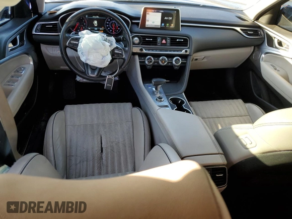 2019 Genesis G70 Advanced with VIN KMTG34LA6KU035057, listed as a Copart auction lot 85473254 with 85,101 mi miles and Non Repairable. Bid and sale history available at DreamBid. Image 8.