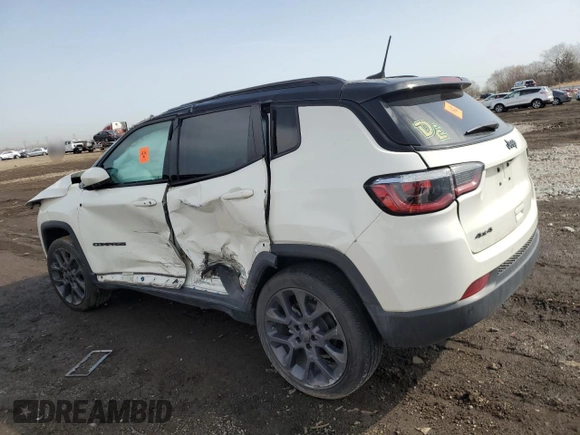 2019 Jeep Compass High Altitude with VIN 3C4NJDCB0KT672721, listed as a Copart auction lot 49393495 with 90,630 mi miles and Salvage title. Bid and sale history available at DreamBid. Image 2.