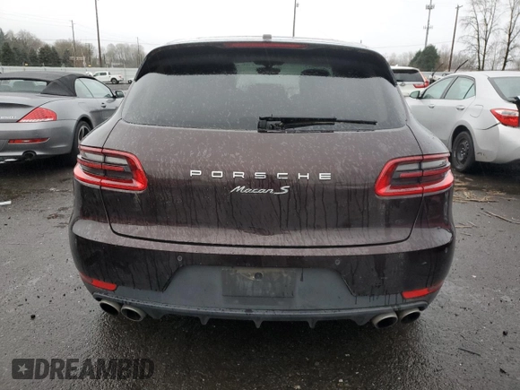 2015 Porsche Macan S z VIN WP1AB2A59FLB73817, wystawiony jako Copart lot #85280554 z przebiegiem 71 759 mil mil oraz Szkoda całkowita • Salvage title. Historia ofert i sprzedaży dostępna na DreamBid. Obrazek 6.