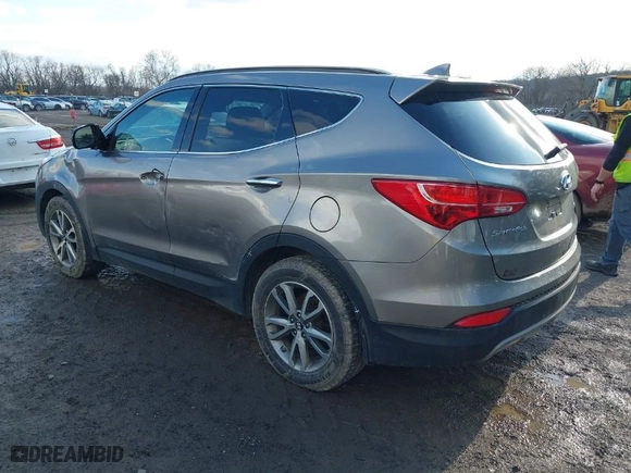 2014 Hyundai Santa Fe Sport with VIN 5XYZUDLAXEG176370, listed as a IAAI auction lot 41667558 with 105,083 mi miles. Bid and sale history available at carsss.com. Image 3.