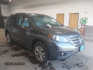 2013 Honda CR-V EX-L z VIN 2HKRM4H77DH683294, wystawiony jako IAAI lot #42271581 z przebiegiem 49 938 mil mil oraz . Historia ofert i sprzedaży dostępna na DreamBid. Obrazek 1.