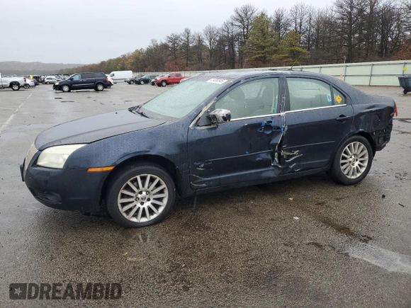 2009 Mercury Milan Premier with VIN 3MEHM08Z69R622494, listed as a Copart auction lot 41496345 with 206,103 mi miles and Salvage Title. Bid and sale history available at carsss.com. Image 1.