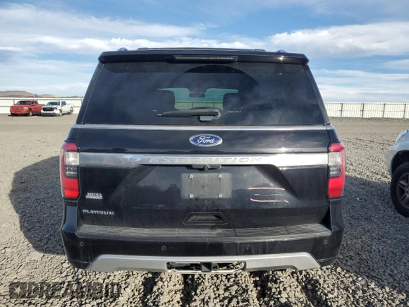 2020 Ford Expedition Platinum with VIN 1FMJU1MT9LEA37599, listed as a Copart auction lot 45430575 with 56,891 mi miles and Salvage Title. Bid and sale history available at carsss.com. Image 6.