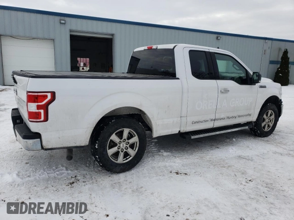 2020 Ford F-150 XL with VIN 1FTEX1EB0LKF21844, listed as a Copart auction lot 43440265 with 176,330 mi miles and Clean Title. Bid and sale history available at carsss.com. Image 3.