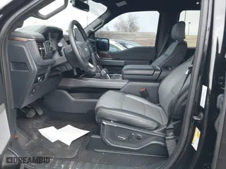 2023 Ford F-150 Lightning Pro with VIN 1FTVW1EL0PWG29715, listed as a IAAI auction lot 42023439 with 10,637 mi miles. Bid and sale history available at carsss.com. Image 5.